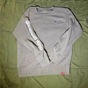 Gray Sacamento Kings Men's Sweater